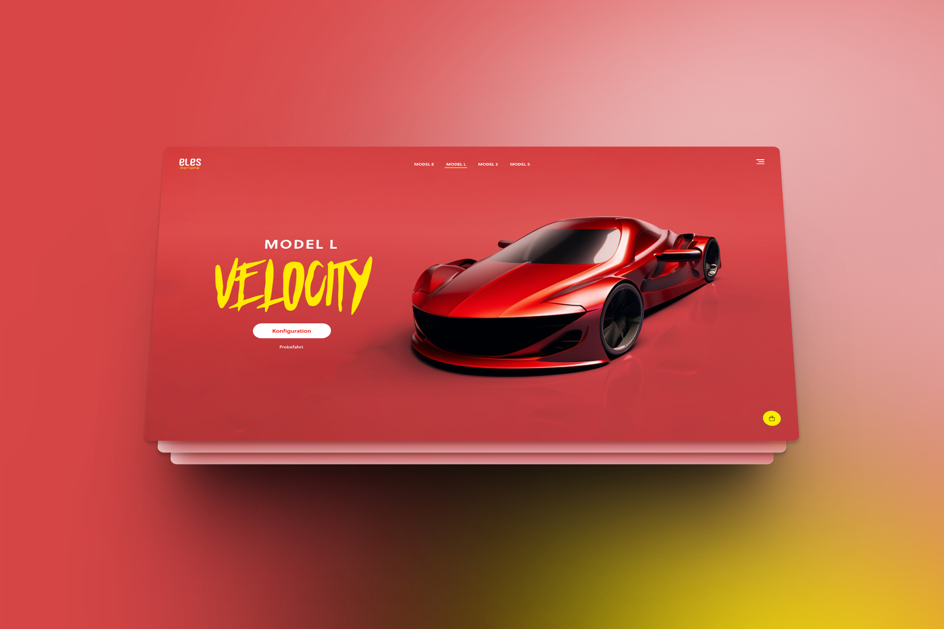 eles motors, tesla, ki, ai, ux, ui, design, artwork